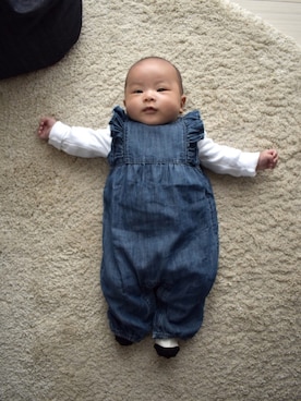 sachi-kotoさん（キッズ・60cm）の秋コーディネート