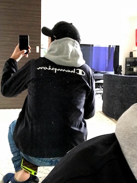 「アイテム（財布、イエロー系）」を使った、tacmaniacさん（メンズ・169cm）の冬コーディネート