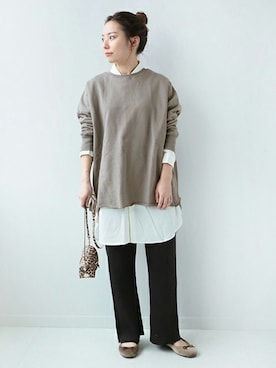 JOURNAL STANDARD EC担当さん(レディース・153cm)の冬コーディネート