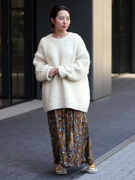 JOURNAL STANDARD EC担当さん（レディース・153cm）の冬コーディネート