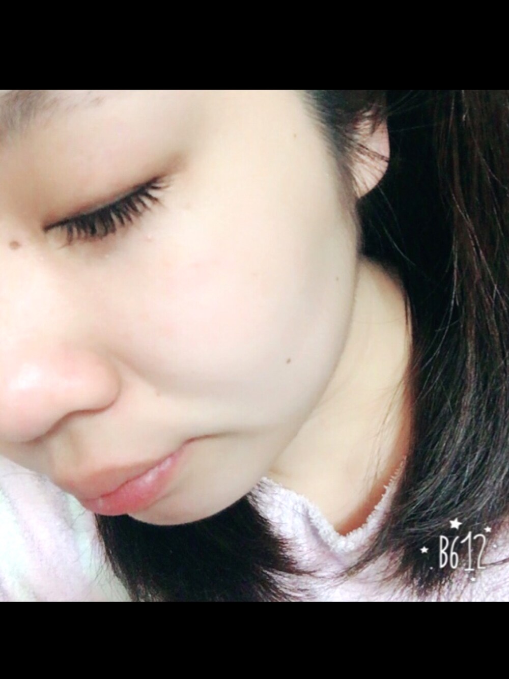 「マツエク、メイクアップ、マツエクリペア、顔、盛れる、自撮り、すっぴん、美白、ほっぺ」｜「マツエクのアイテム（その他、ブラック系）」を使った、もえりん✩⃛さん（レディース・154cm）の冬コーディネートの1枚目の写真
