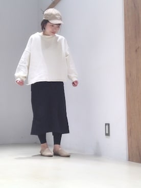 「CONVERSE（コンバース）のアイテム（帽子）」を使った、Konnoさん（レディース・149cm）の春コーディネート