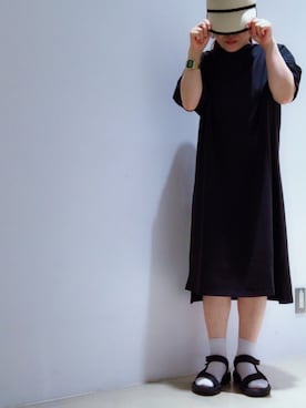 「SEVENDAYS=SUNDAY（セブンデイズサンデイ）のアイテム（帽子）」を使った、Konnoさん（レディース・149cm）の春コーディネート