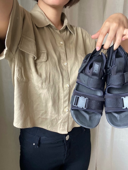 やち Nikeのサンダルを使ったコーディネート Wear