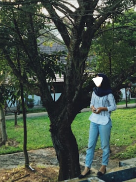 「blueandwhite」｜Utin Fitrianaさん（レディース・159cm）の春コーディネート