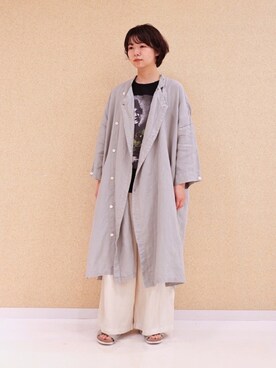 ジャケット アウターを使った チャイナワンピース の人気ファッションコーディネート Wear