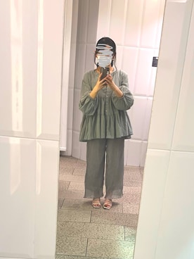 M o k aさん（レディース・151cm）の夏コーディネート