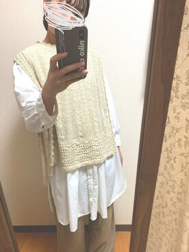 M o k aさん（レディース・151cm）の春コーディネート