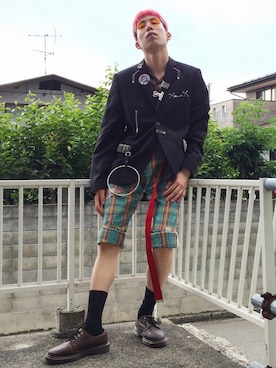 SAKAさん(メンズ・173cm)の夏コーディネート