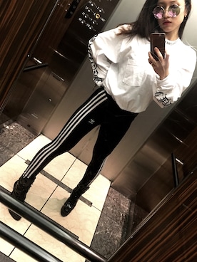 「DSQUARED2（ディースクエアード）のアイテム（ブーツ）」を使った、にゃすじまさん（レディース・162cm）の春コーディネート