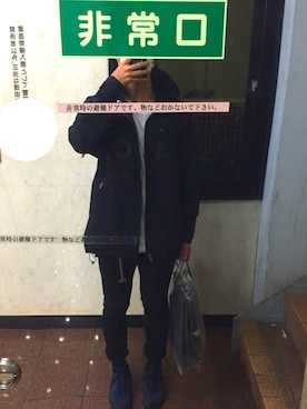「NIKE ACG（ナイキエィシージー）のアイテム（ジャケット/アウター）」を使った、WAYWTWさん（メンズ・184cm）の秋コーディネート