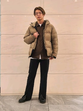 「URBAN RESEARCH Sonny Label（アーバンリサーチサニーレーベル）のアイテム（ダウンジャケット/コート）」を使った、たかやさん（メンズ・174cm）の冬コーディネート