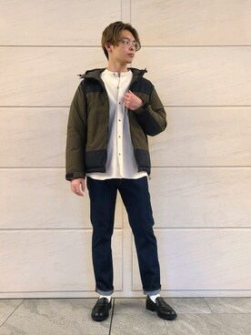 「URBAN RESEARCH Sonny Label（アーバンリサーチサニーレーベル）のアイテム（ダウンジャケット/コート）」を使った、たかやさん（メンズ・174cm）の冬コーディネート