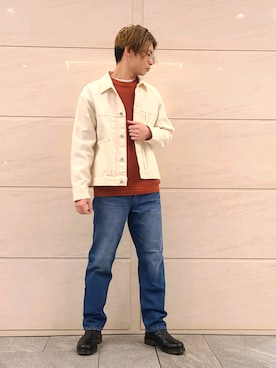「URBAN RESEARCH Sonny Label（アーバンリサーチサニーレーベル）のアイテム（その他アウター）」を使った、たかやさん（メンズ・174cm）の冬コーディネート