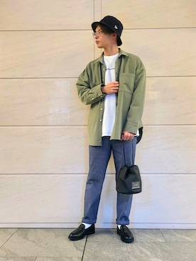 「CANTERA（カンテラ）のアイテム」を使った、たかやさん（メンズ・174cm）の冬コーディネート