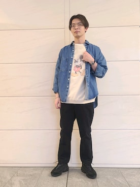 たかやさん（メンズ・174cm）の春コーディネート