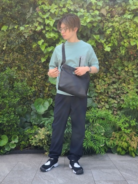 「抗菌」｜たかやさん（メンズ・174cm）の春コーディネート