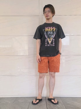 「URBAN RESEARCH Sonny Label（アーバンリサーチサニーレーベル）のアイテム（サンダル）」を使った、たかやさん（メンズ・174cm）の春コーディネート