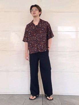 「URBAN RESEARCH Sonny Label（アーバンリサーチサニーレーベル）のアイテム（サンダル）」を使った、たかやさん（メンズ・174cm）の春コーディネート