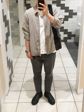 岡田さんのコーディネート