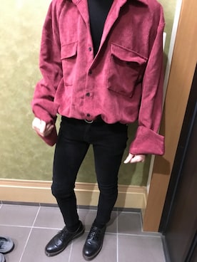 「DHOLIC（ディーホリック）のアイテム（ブーツ）」を使った、daiki_0852さん（メンズ・175cm）の冬コーディネート