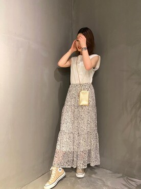 YUKIさん（レディース・163cm）の春コーディネート