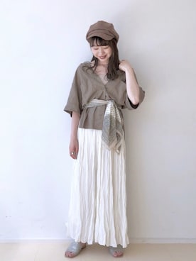 やっすーさん（レディース・158cm）の夏コーディネート