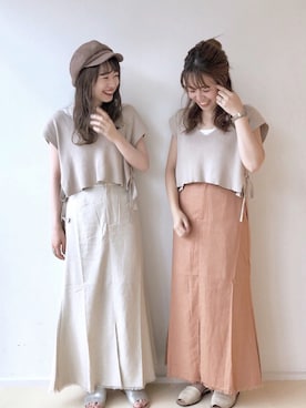 やっすーさん（レディース・158cm）の夏コーディネート