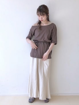 やっすーさん（レディース・158cm）の夏コーディネート