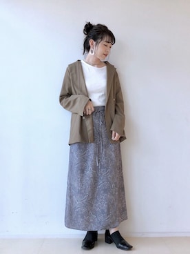 やっすーさん（レディース・157cm）の秋コーディネート