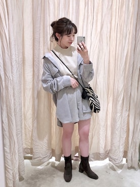 ✨美品✨セットアップ コーデュロイ調 ニット 奇抜デザイン カジュアル