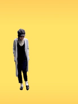 「BATHROOM（バスルーム）のアイテム」を使った、Rℹ︎maluさん（レディース・156cm）の春コーディネート