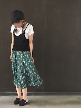 Rℹ︎maluさん（レディース・156cm）の夏コーディネート