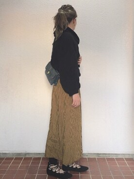 Rℹ︎maluさん（レディース・156cm）の春コーディネート