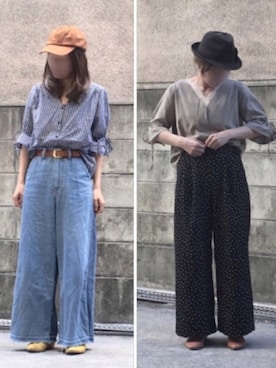 Rℹ︎maluさん（レディース・156cm）の夏コーディネート