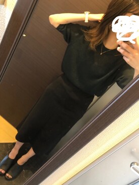 「abcd（ナシ）のアイテム（シューズ）」を使った、Maさん（レディース・160cm）の夏コーディネート