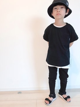 「NEWERA」｜「アイテム（その他）」を使った、タロイモさん（キッズ・104cm）の夏コーディネート