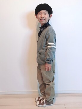 タロイモさん（キッズ・110cm）の秋コーディネート