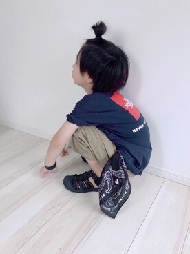 タロイモさん（キッズ・120cm）の夏コーディネート