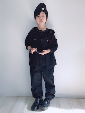 タロイモさん（キッズ・123cm）の冬コーディネート