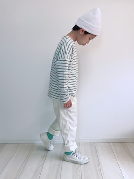 タロイモさん（キッズ・123cm）の春コーディネート