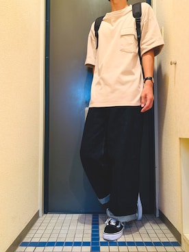 「FREAK'S STORE（フリークスストア）のアイテム（腕時計）」を使った、@soranoさん（メンズ・177cm）の夏コーディネート