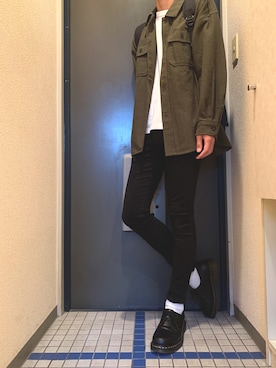 「FREAK'S STORE（フリークスストア）のアイテム（腕時計）」を使った、@soranoさん（メンズ・177cm）の秋コーディネート