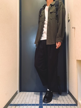 「FREAK'S STORE（フリークスストア）のアイテム（腕時計）」を使った、@soranoさん（メンズ・177cm）の秋コーディネート