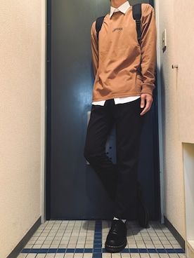 「FREAK'S STORE（フリークスストア）のアイテム（腕時計）」を使った、@soranoさん（メンズ・177cm）の秋コーディネート