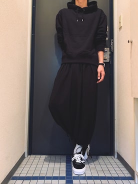 「MFK（エムエフケー）のアイテム」を使った、@soranoさん（メンズ・177cm）の春コーディネート