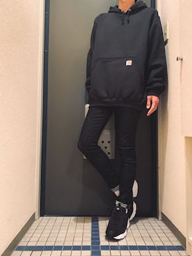 「WHEIR Bobson（ウェアボブソン）のアイテム」を使った、@soranoさん（メンズ・177cm）の秋コーディネート