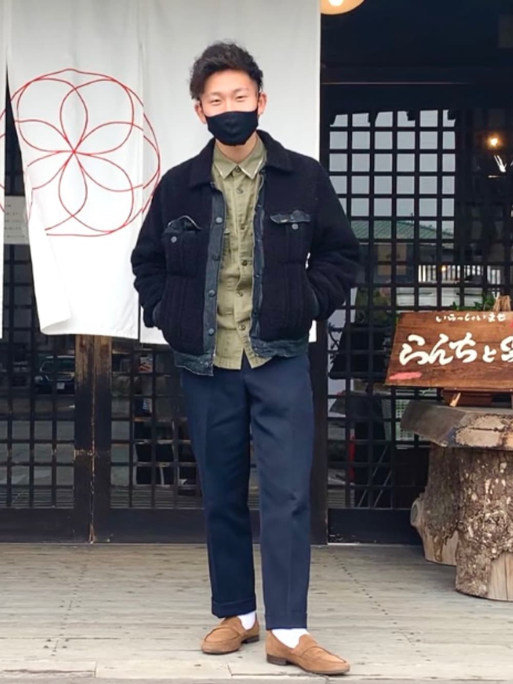 JINKEI｜LEE×AMERICAN RAG CIEのデニムジャケットを使った