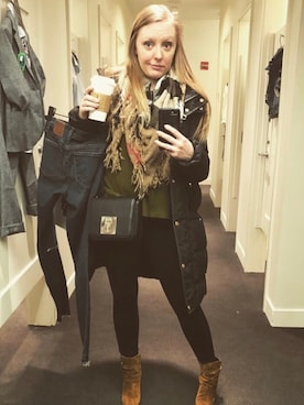 「NEWYORKCITY」｜Kristen Heardさん（レディース・157cm）の春コーディネート