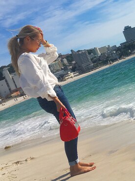 RIKOさん（レディース・150cm）の夏コーディネート